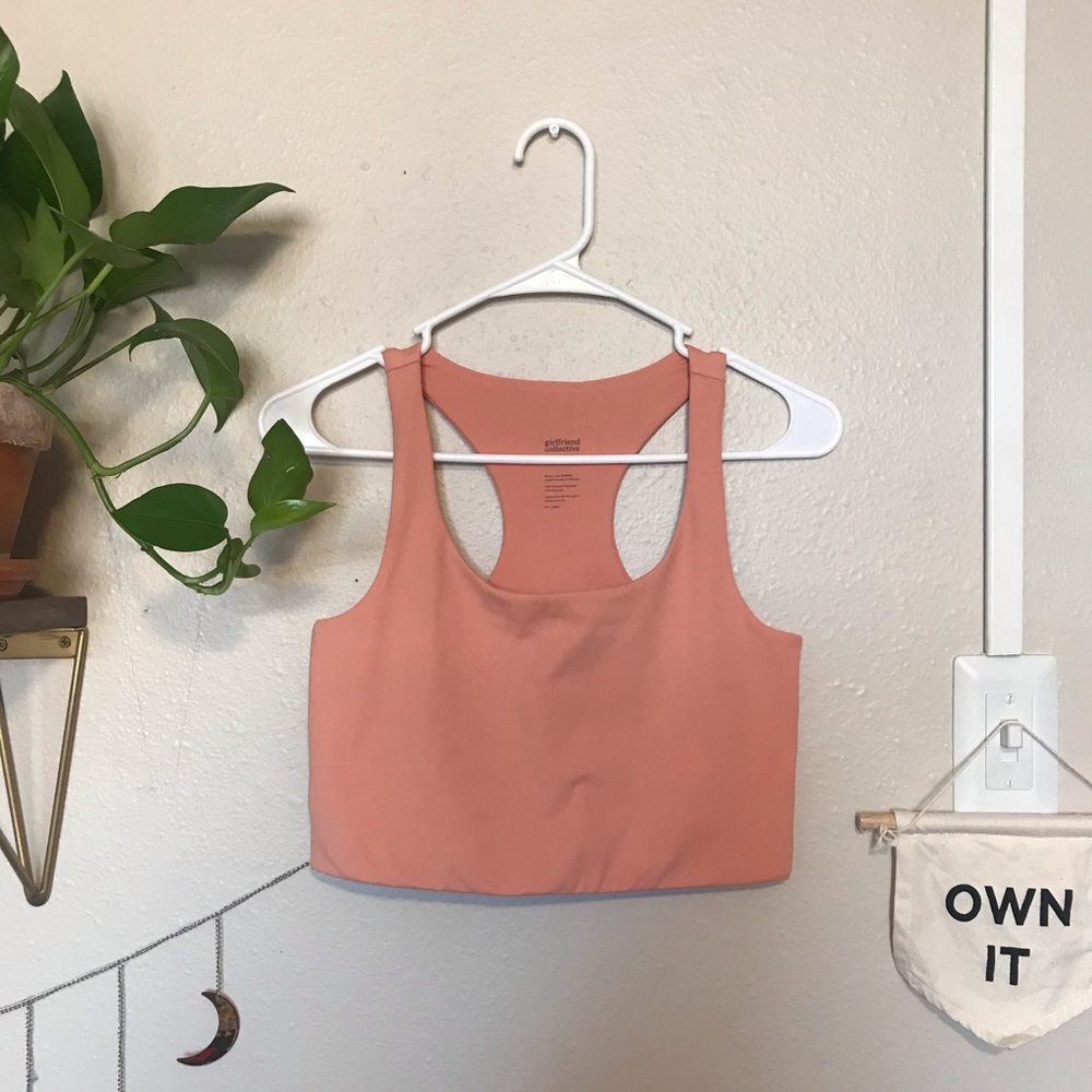 Girlfriend Collective Topanga Bra - Sherbet